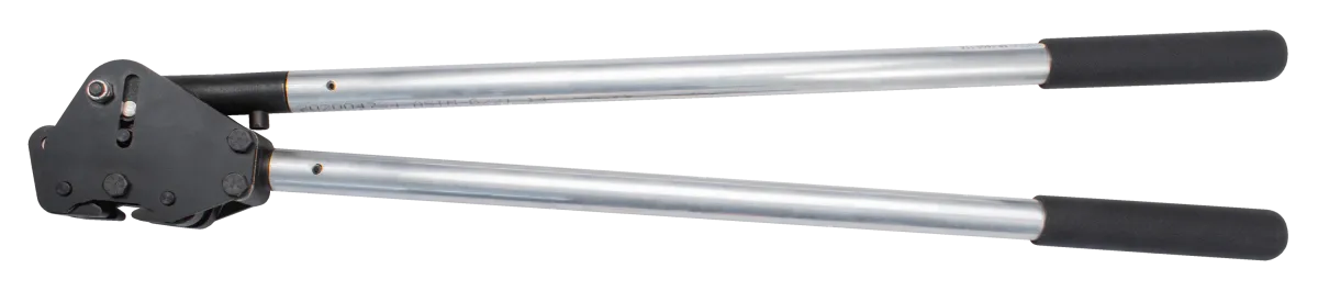 Heavy Duty Double-Notch Side Action Sealer - 1" for Steel - Steel Handles
