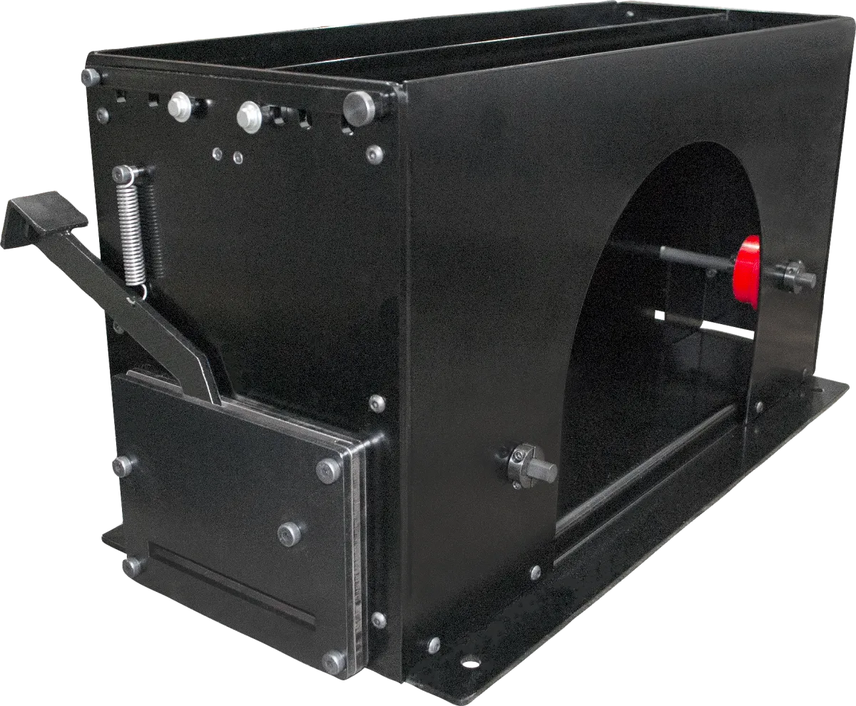 Floor Mount with Cutter for Steel or Poly Strapping