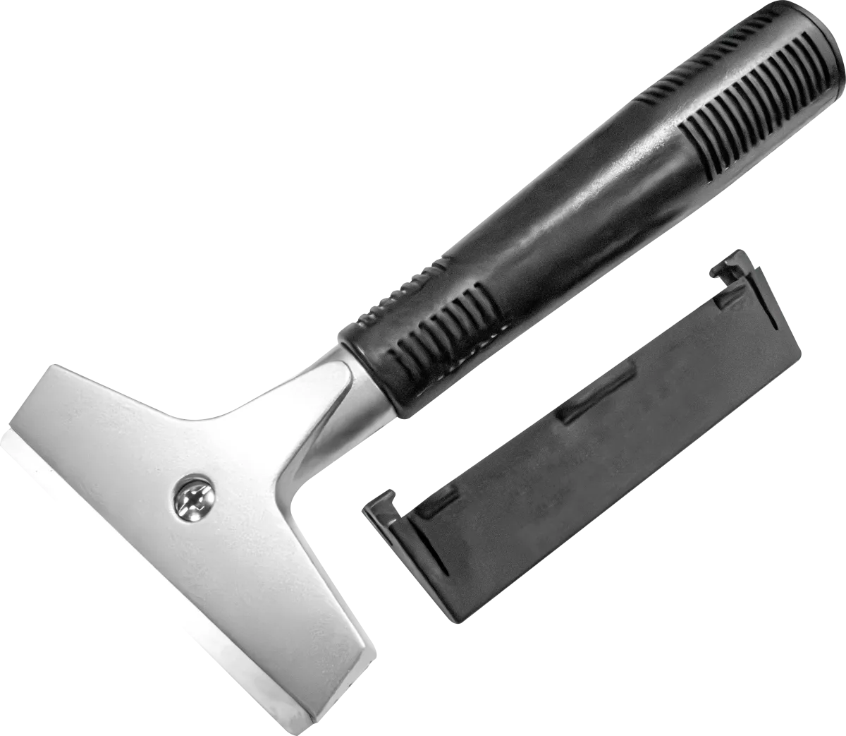 Floor and Wall Razor Scraper 4" Blade Width with Protective Cap - 12/Case