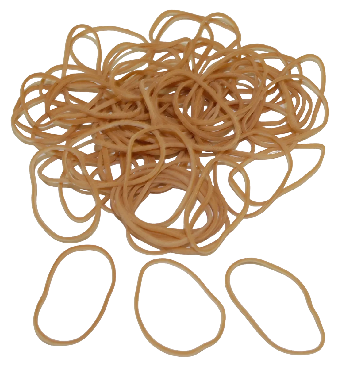 Standard Rubber Bands - 2" Circumference x 1/16" Wide