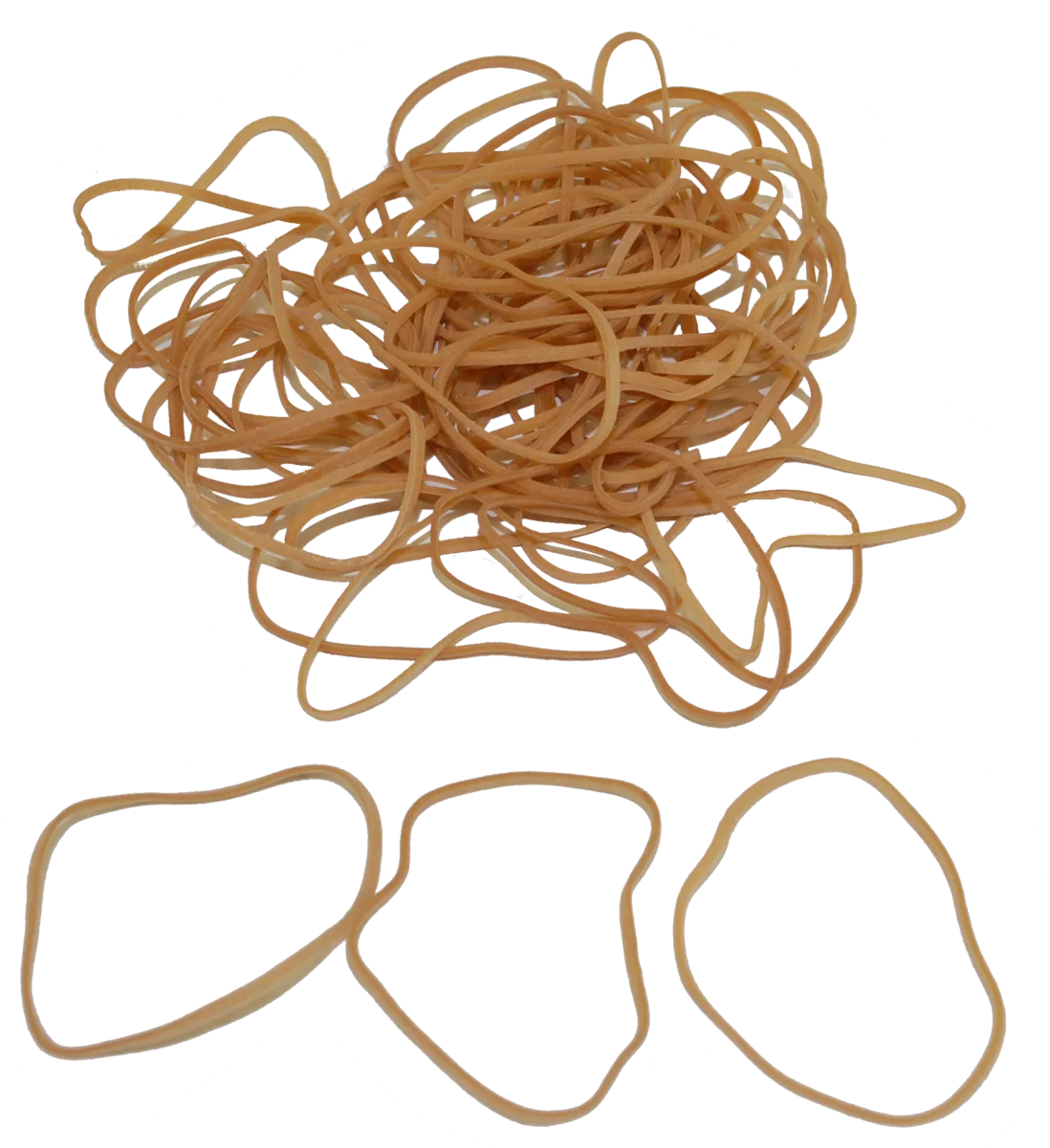 Standard Rubber Bands - 2 1/2" Circumference x 1/16" Wide