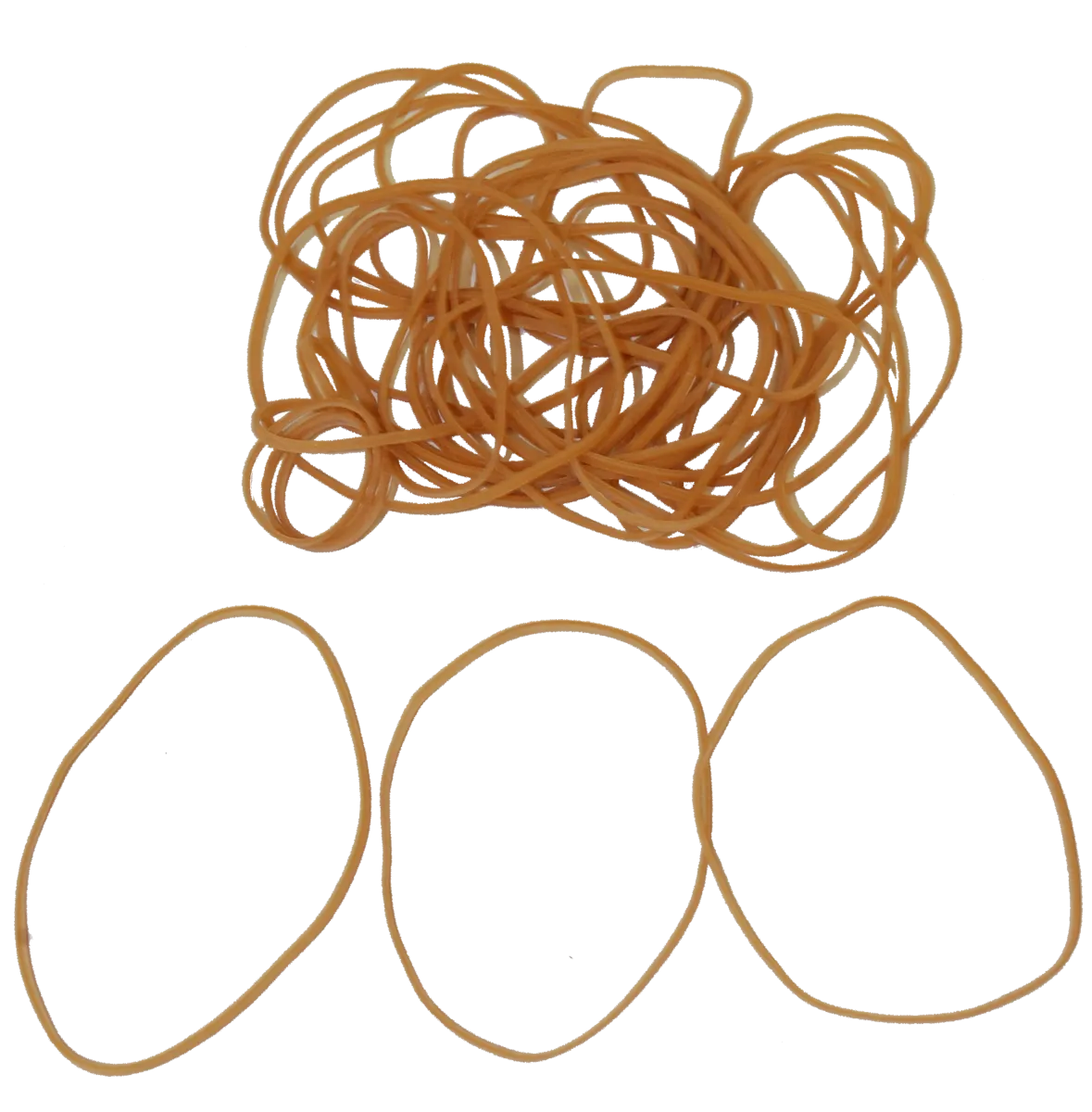 Standard Rubber Bands - 3 1/2" Circumference x 1/16" Wide