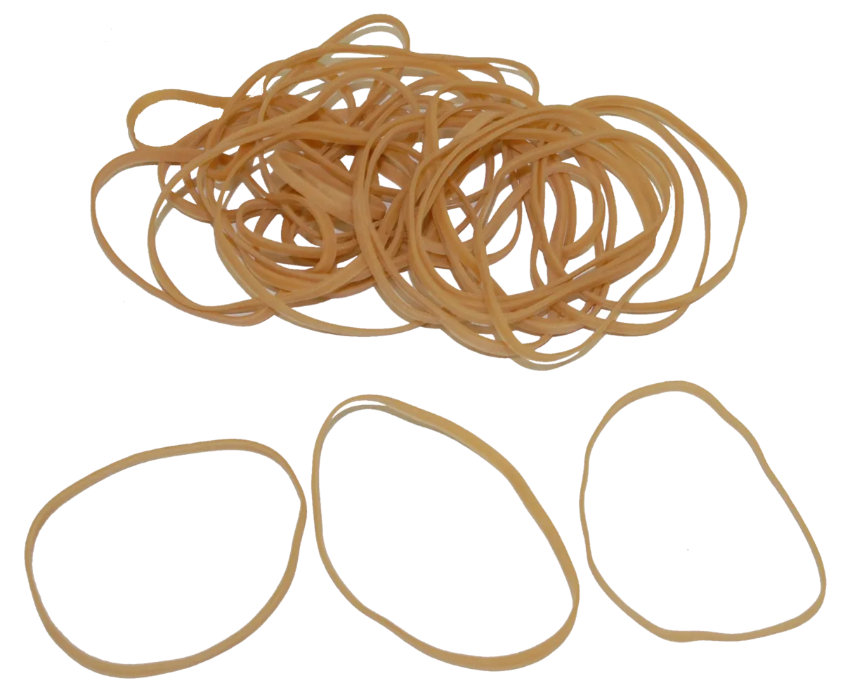 Standard Rubber Bands - 3 1/2" Circumference x 1/8" Wide
