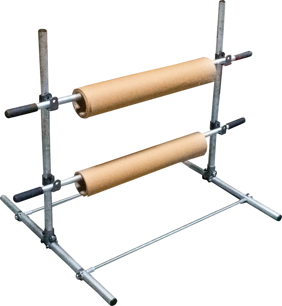 Economy Paper/Poly Tubing Dispenser Kit - Table Top Mount - 1 Tier - 24"