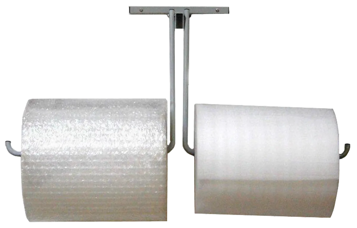 Wall Mount Unit Material Dispenser with Double Arm - 24"