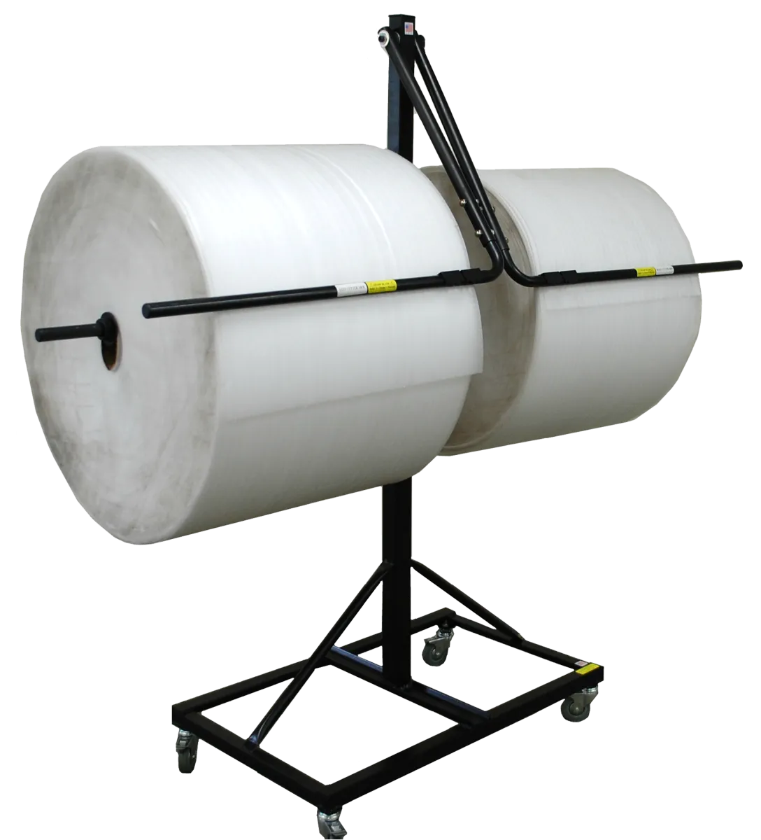 Floor Unit Material Dispenser with Double Arm - 12"