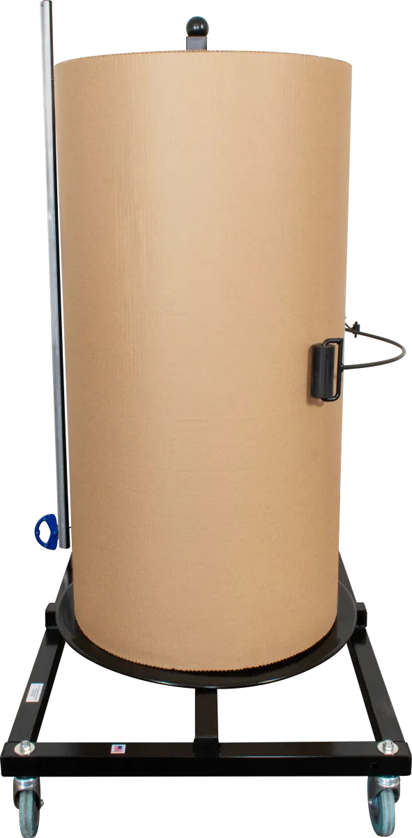 Single Face/Foam/Bubble Dispenser with Manual Cutter - 36"- Small Disk