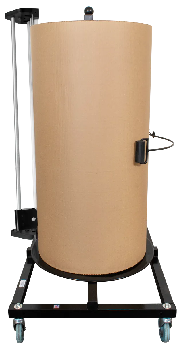 Single Face/Foam/Bubble Dispenser with Premium Manual Cutter - 24" - Large Disk