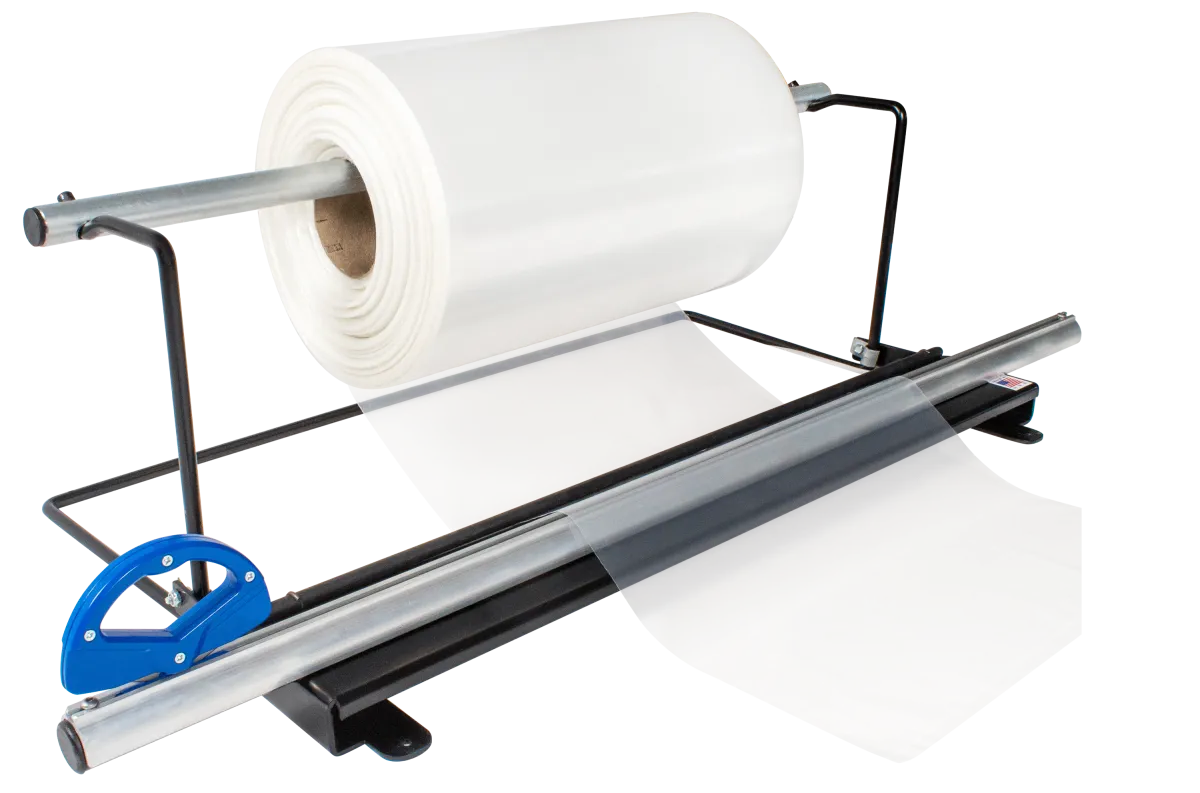 Poly Tubing Roll Dispenser with Slide Cutter - 24"