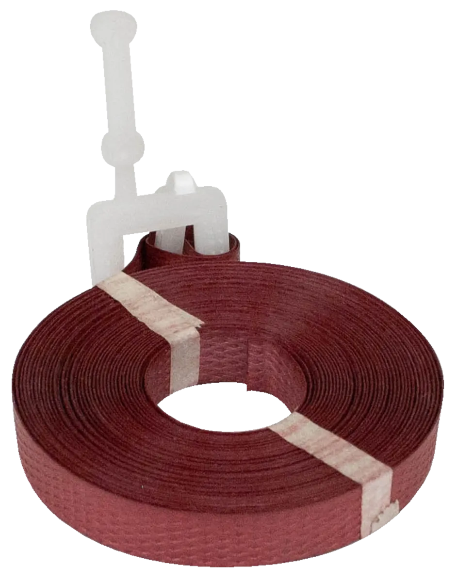 Pre Cuts 1/2 x 17' - Red Polypropylene Strapping