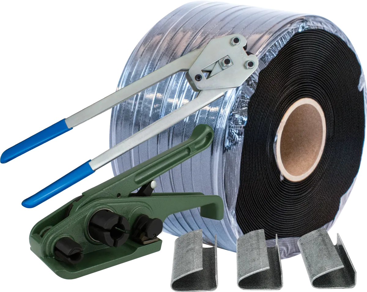 Polypropylene Strapping Kit for 1/2", Seals - Regular Duty
