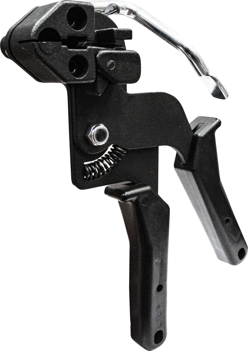 Ball-Lock Tensioner for Stainless Steel Strapping