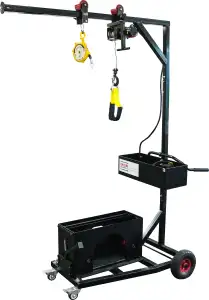 Lifter Device (standard version w/ tool mast) for Steel and Poly Strapping