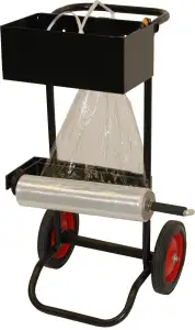 Roper Strapping Cart for Pre-Stretch Film