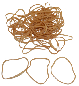 Standard Rubber Bands - 2 1/2" Circumference x 1/16" Wide