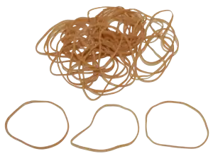 Standard Rubber Bands - 3" Circumference x 1/16" Wide
