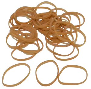 Standard Rubber Bands - 3" Circumference x 1/8" Wide