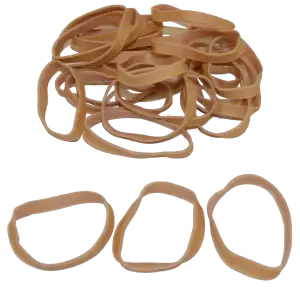 Standard Rubber Bands - 2 1/2" Circumference x 1/4" Wide