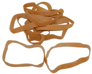 Standard Rubber Bands - 7" Circumference x 5/8" Wide