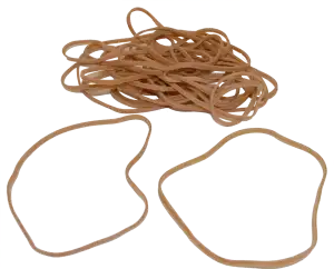 Standard Rubber Bands - 7" Circumference x 1/8" Wide