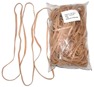Large Rubber Bands - 14 Circumference x 1/4" Wide