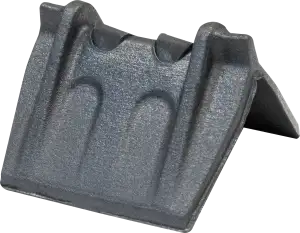 Edge Protectors - 1 1/8" x 7/8" Black Poly for up to 5/8" Strap