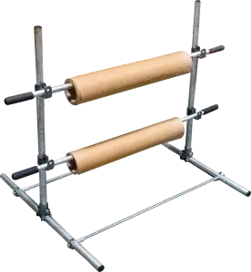 Economy Paper/Poly Tubing Dispenser Kit - Table Top Mount - 1 Tier - 12"