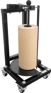 Vertical Paper/Poly Dispenser (casters sold separately) - 36"