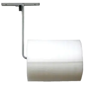 Wall Mount Unit Material Dispenser with Single Arm  - 12"