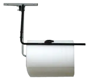 Wall Mount Unit Material Dispenser with Single Arm and Slide Cutter - 12"