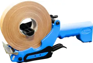 Handheld Water Activated Kraft Paper Tape Dispenser - 2" Tape Rolls