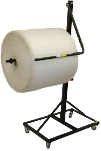 Floor Unit Material Dispenser with Single Arm - 24"