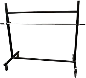 Bi-Support Material Roll Stand - 48"