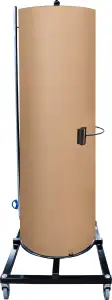 Single Face/Foam/Bubble Dispenser with Manual Cutter- 72" - Large Disk