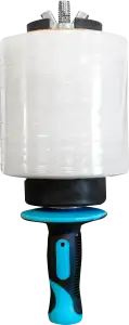 Hand Film Dispenser for 5" Stretch Film Rolls with 3" Core