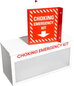 Choking Emergency Cabinet