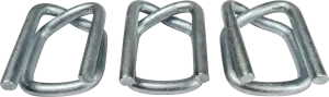 Poly & Composite Buckles - 1" Heavy Duty Galvanize - 1 1/4" Heavy Duty Galvanized Clear Wire Buckles