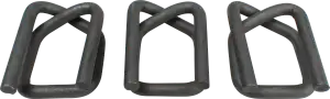 Cord Buckles - 1 1/4" Heavy Duty Phosphate Wire Buckles