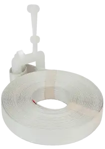 Pre Cuts 1/2 x 17' - White Polypropylene Strapping