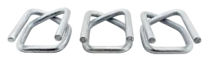Buckles for Composite and Polypropylene - 5/8" Heavy Duty Galvanized Clear Wire Buckles