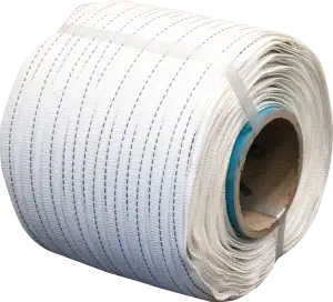 Woven Poly Cord - Regular Duty - White 1/2" x .03" X 1640'