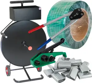 Polyester Strapping Kit for 5/8" - Serrated Seals, Heavy Duty