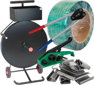 Polyester HD Strapping Kit for 1/2", Seals - Heavy Duty