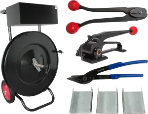 Steel Kit Economy for 3/4" Steel Strapping, Open Seals