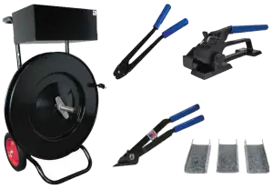 Steel Kit Standard for 1/2" Steel Strapping, Open Seals