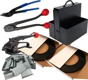 Steel Strapping Kit for 5/8" - Open Seals, Economy
